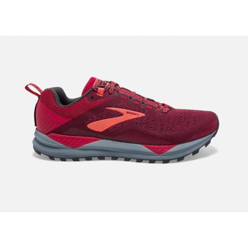Zapatillas Brooks Cascadia 14 Rosa Granate OI19 Mujer