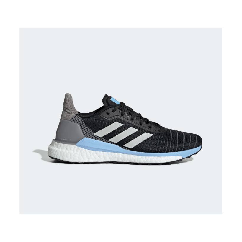 Zapatillas Adidas Solar Boost 19 Negro Gris OI19 Mujer