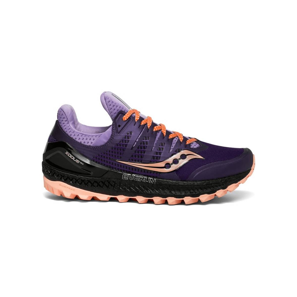 Scarpe Saucony Xodus ISO 3 Trail Viola Arancio AW19 Donna