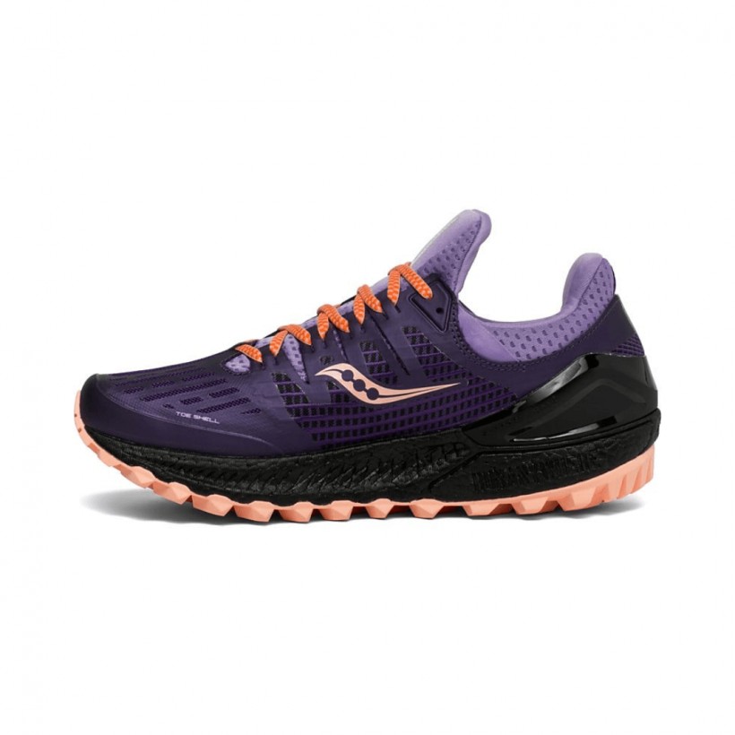 Scarpe Saucony Xodus ISO 3 Trail Viola Arancio AW19 Donna