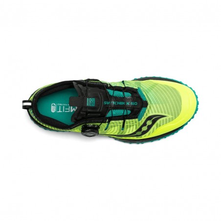 Saucony Switchback ISO Trail Running Schuhe Gelbgrun AW19 Man