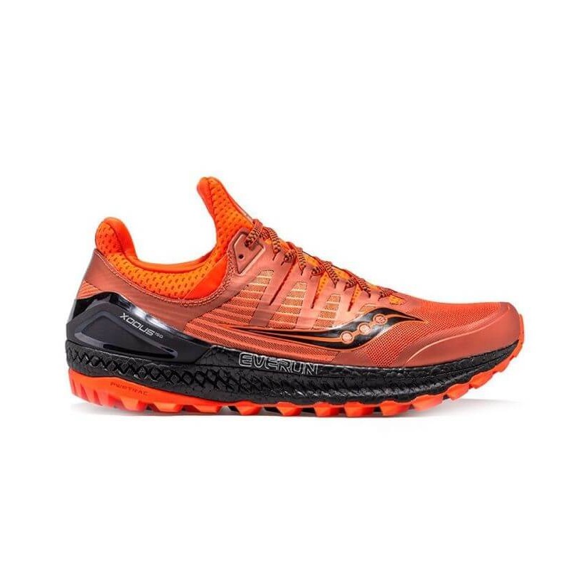 Saucony Xodus ISO 3 Running Shoes Orange Black SS19