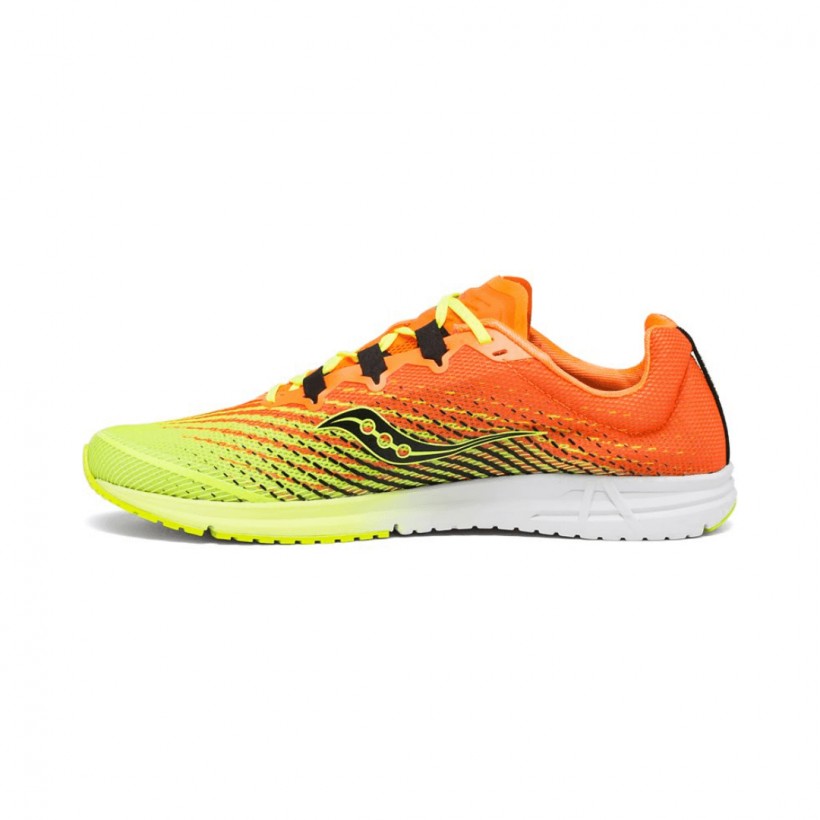 Zapatillas Running Saucony Type A9 Amarillo Flúor Naranja OI19 Hombre