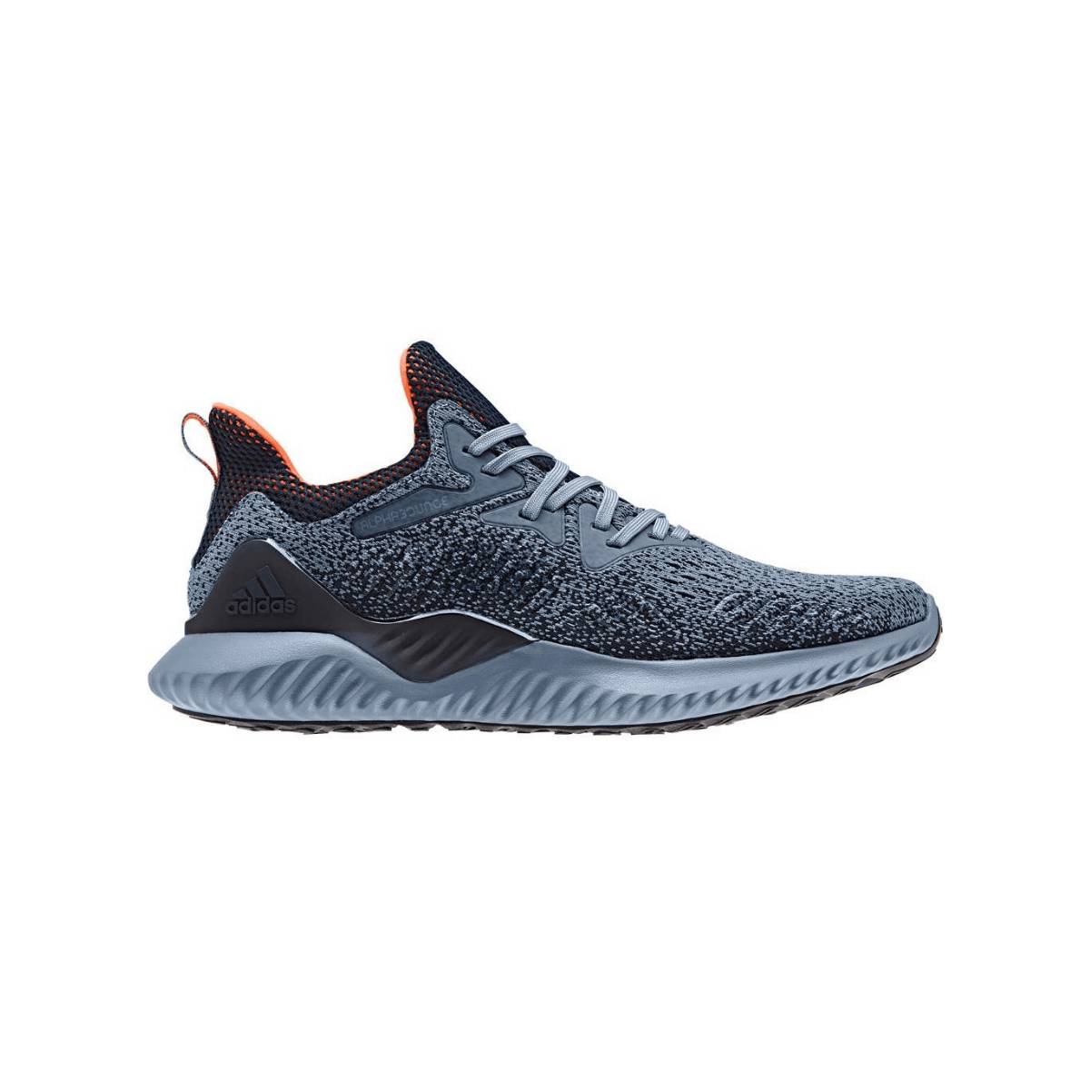 Zapatillas Alphabounce Beyond Gris Negro Naranja PV19