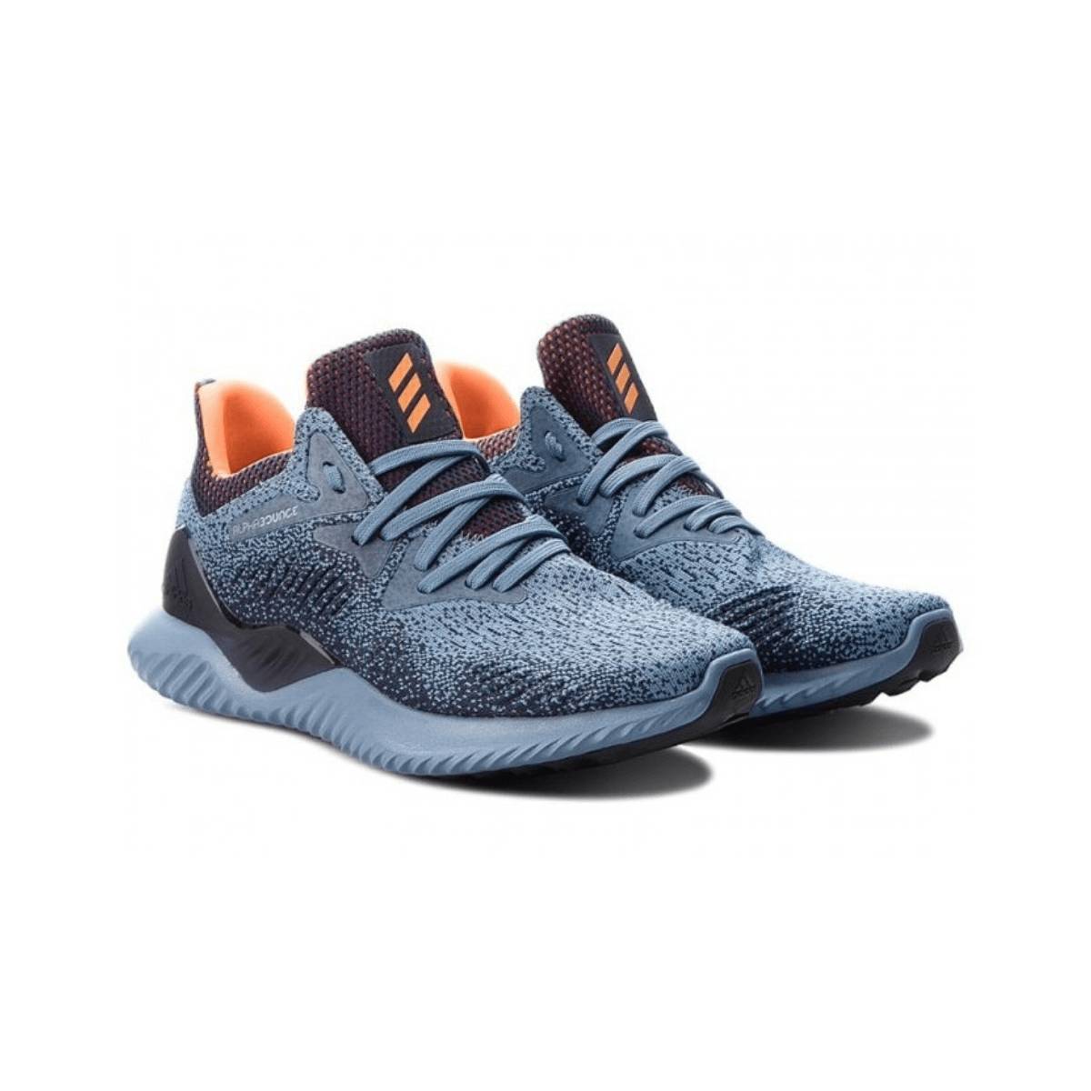 Zapatillas Adidas Alphabounce Beyond Gris Negro Naranja Hombre