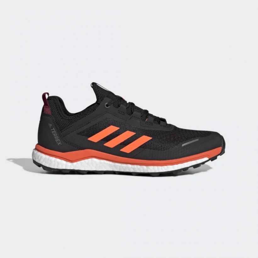 Zapatillas Trail Adidas Terrex Agravic Flow Negro Naranja OI19 Hombre