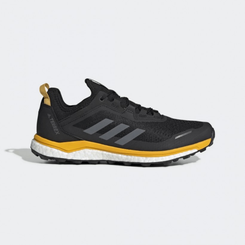 Trail Shoes Adidas Terrex Agravic Flow Black Yellow AW19 Man
