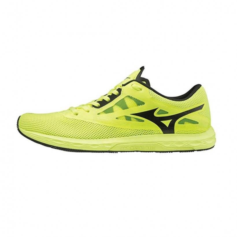 Mizuno Wave Sonic 2 fluoreszierende gelbe AW19 Herrenschuhe