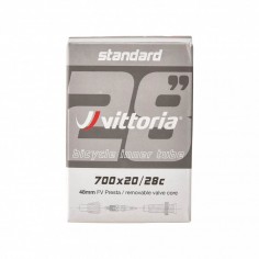 Tubo Vittoria Standard 700x20 / 28c Válvula 48 mm