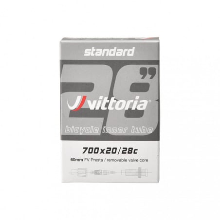 Vittoria STANDARD Rohr 700x20 / 28c Ventil 60 mm