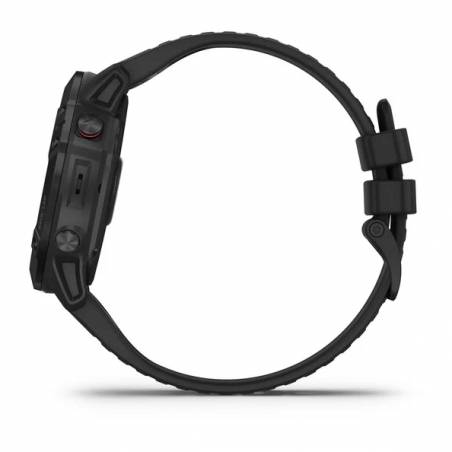 Garmin Fenix 6X PRO czarny z czarnym paskiem