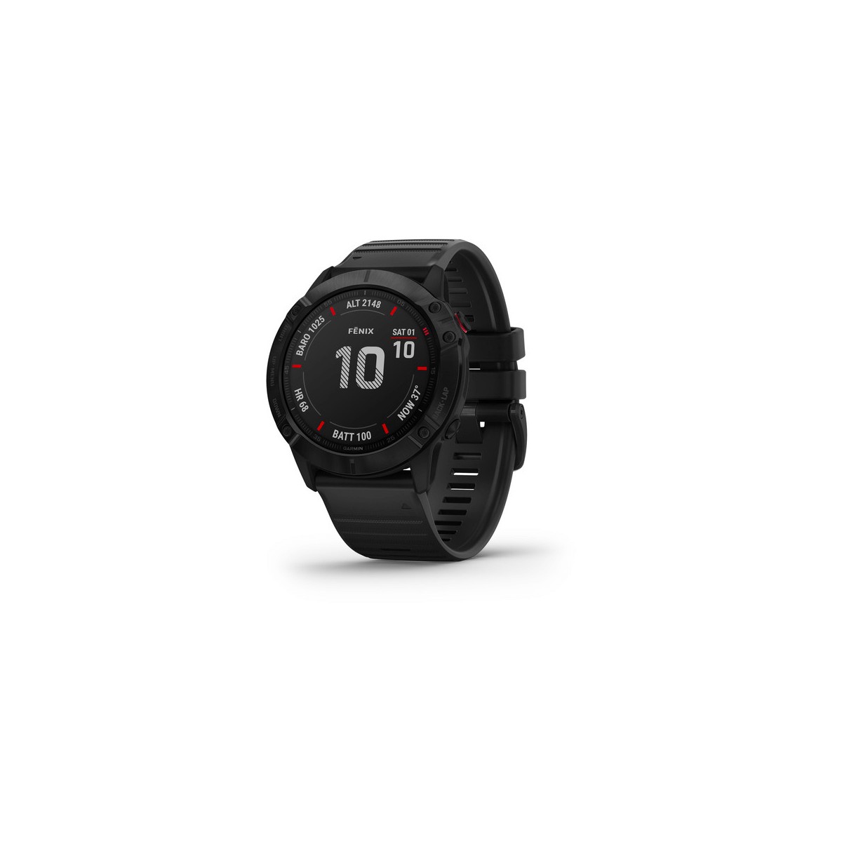 Garmin Fenix 6X PRO Negro con correa negra