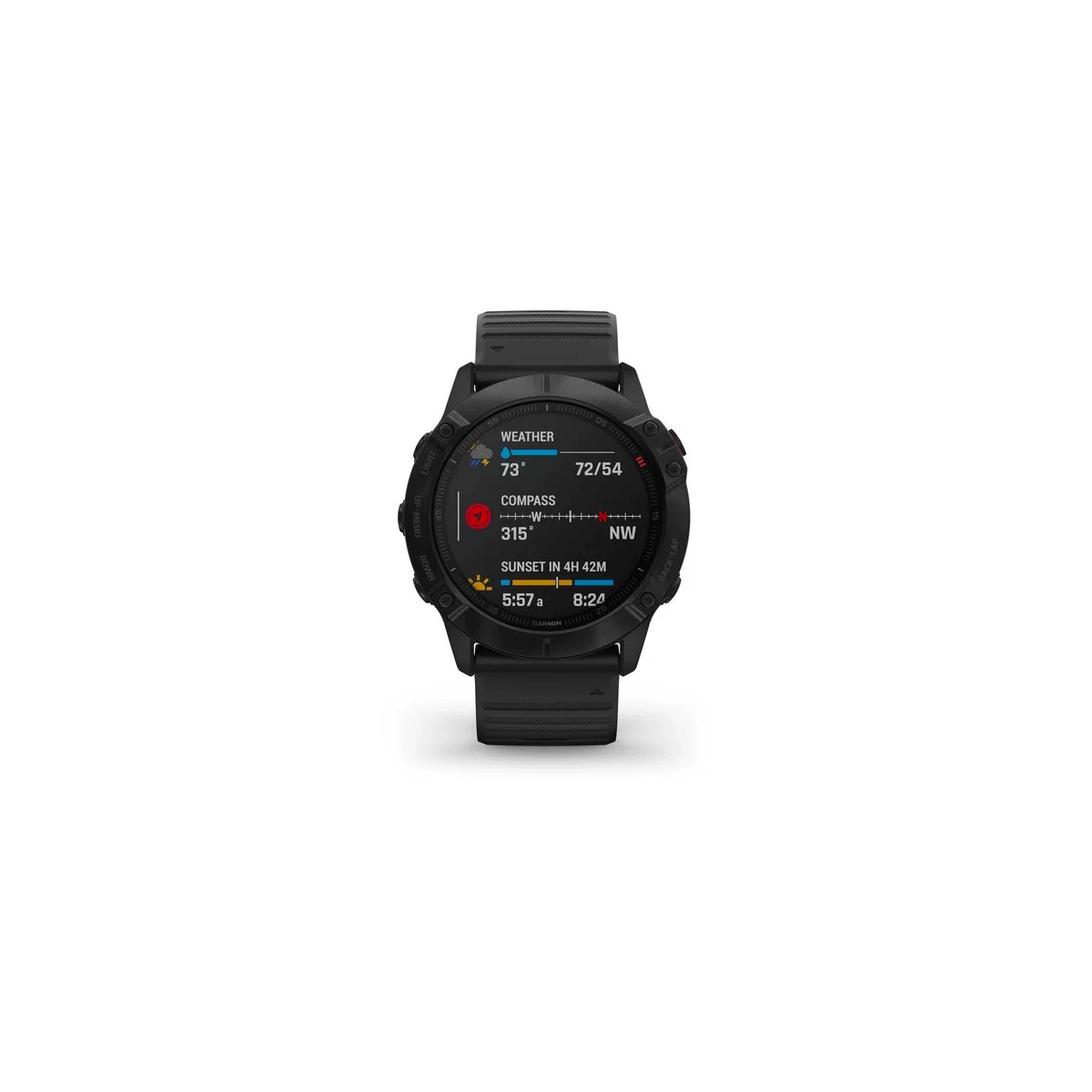 GARMIN Fenix 6 PRO negro correa negra