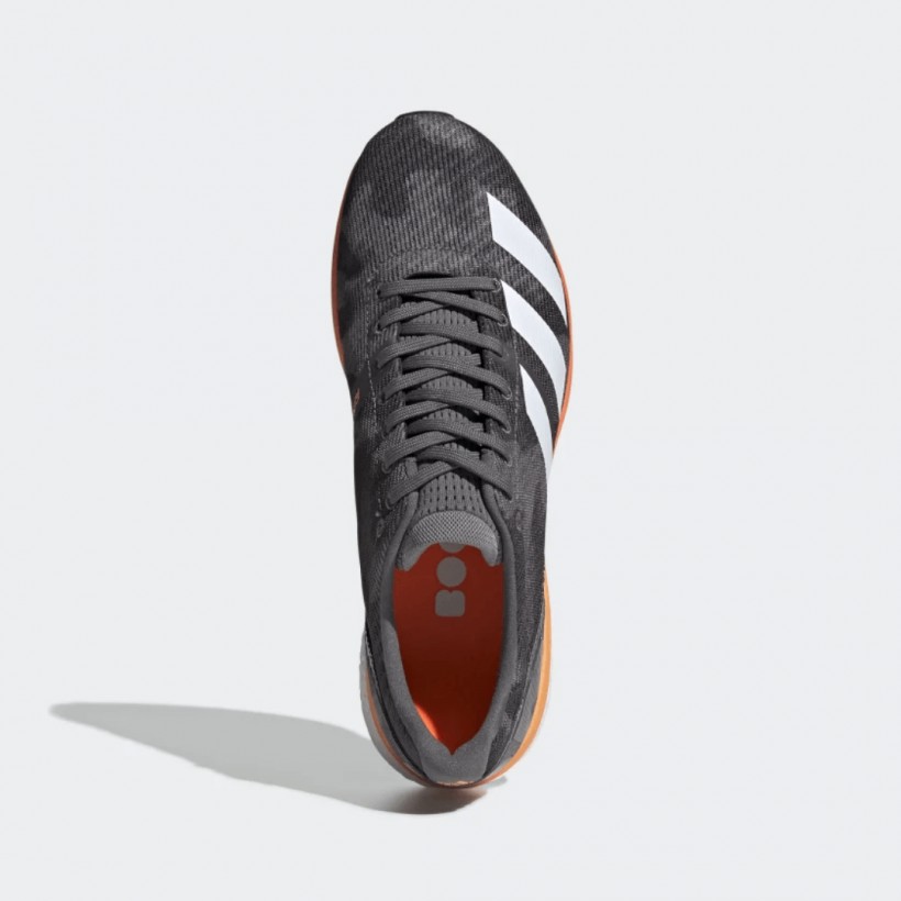 Adidas Adizero Boston 8 Gray Orange AW19 Men's Shoes