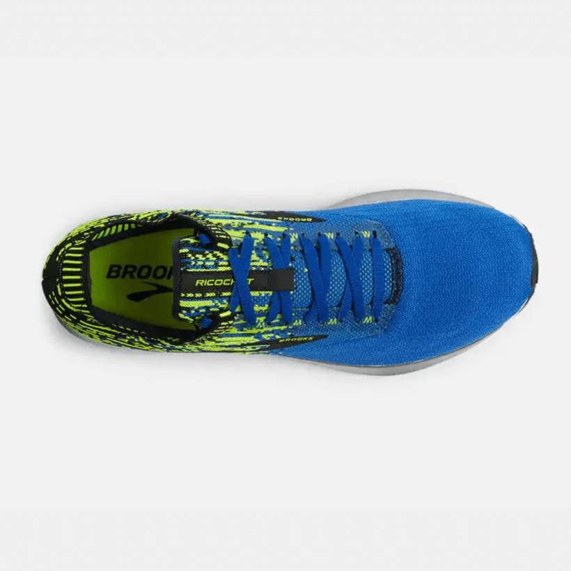 Brooks Ricochet Men s Running Shoes Blue Yellow AW19