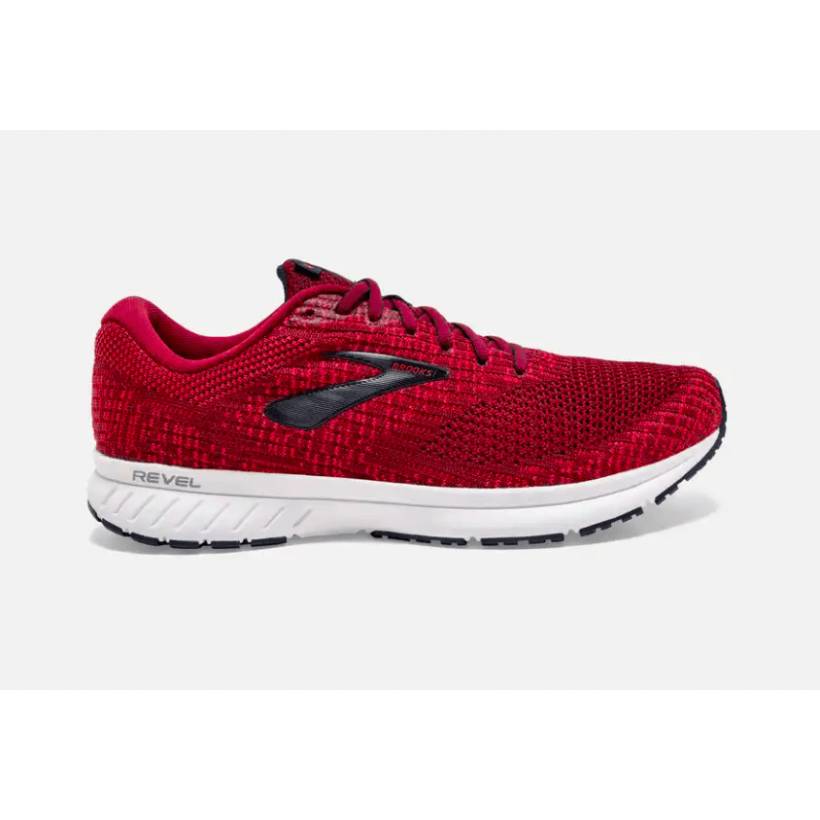 Zapatillas Brooks Revel 3 Rojo OI19 Hombre