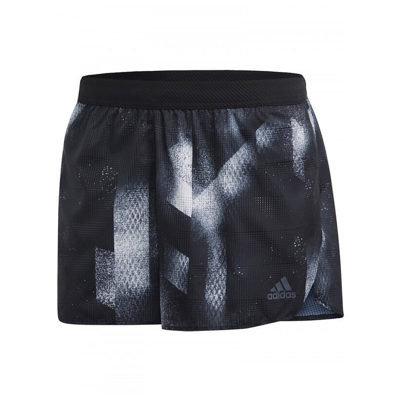 Pantaloncini da uomo Adidas Split Sub neri bianchi AW19