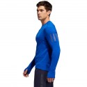 Camiseta Running Adidas Rise Up N Run Azul OI19 Hombre