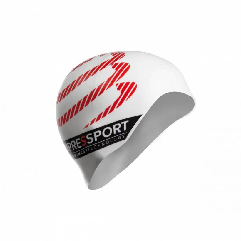 Compressport White Swimming Cap