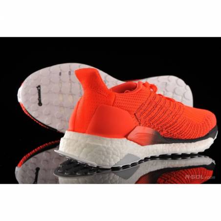 Tênis de corrida masculino Adidas Solar Boost 19 M laranja AW19