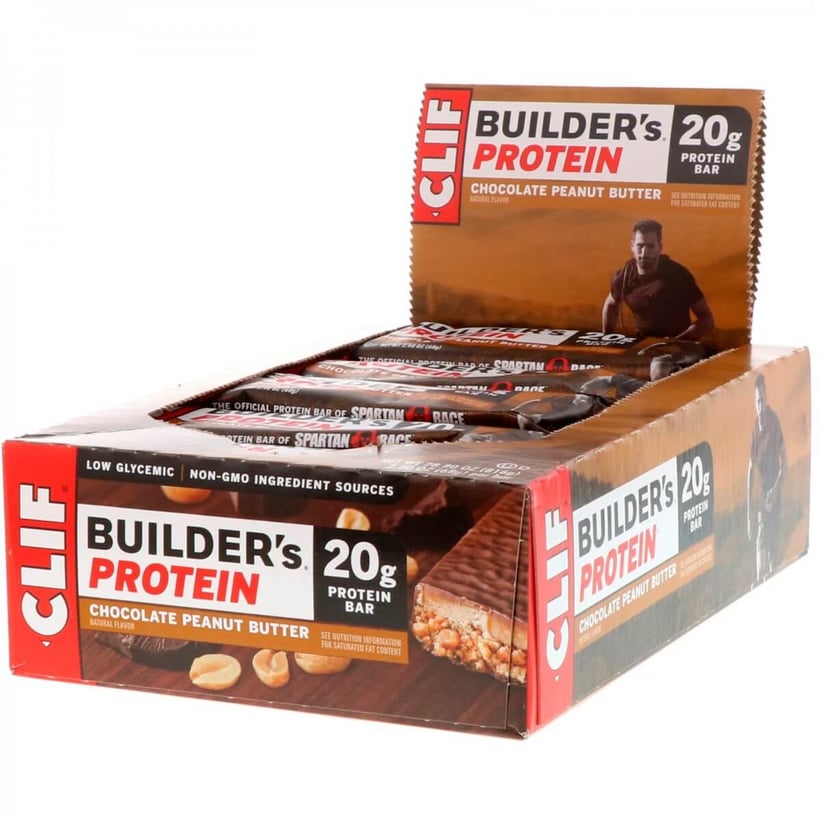 Clif Bar Energy Bar - Builders Schokoladen-Erdnussbutter-Proteinriegel - Einheit