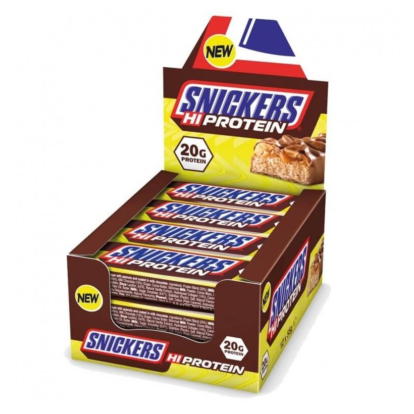 Barrita Snickers Hi Protein 66gr (22Gr protein)