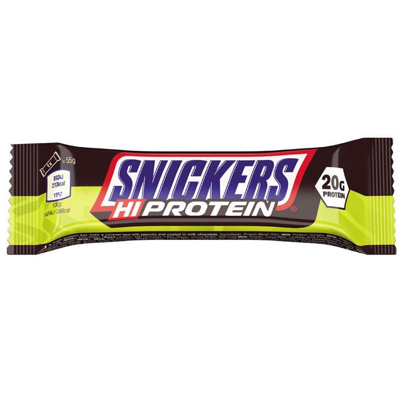 Snickers Hi Protein 66gr bar (22Gr protein)