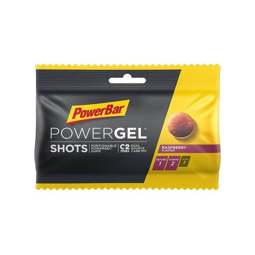 PowerBar Powergel Shots Framboesa 60g