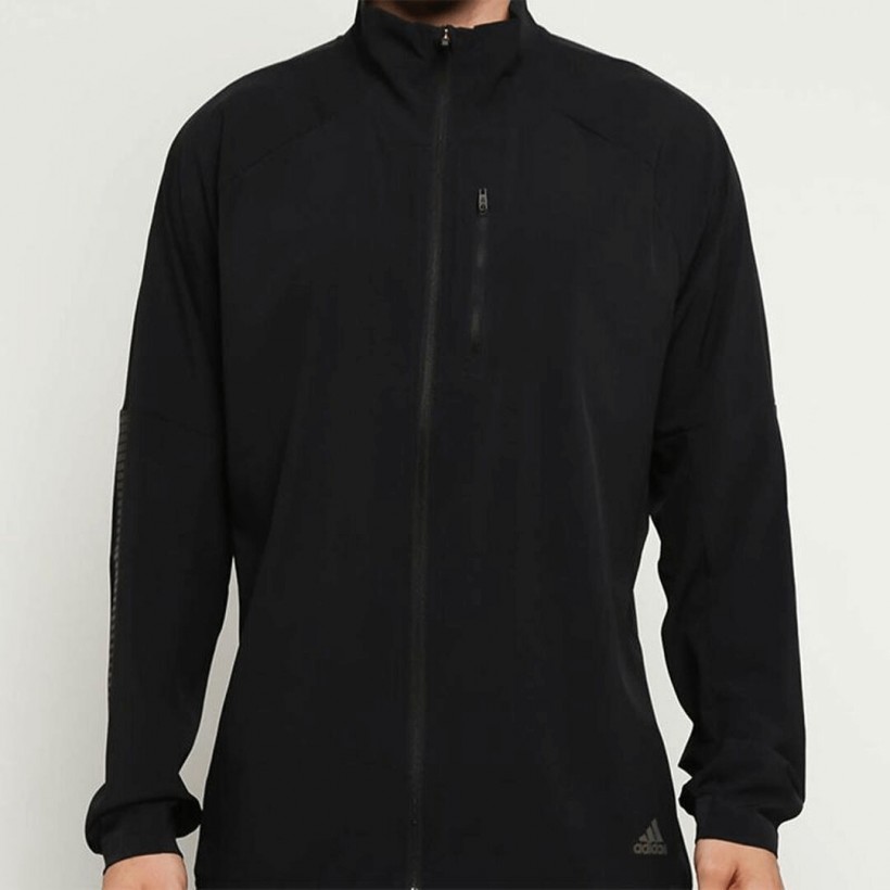 Chaqueta Adidas Rise Up n Run Negro OI19 Hombre
