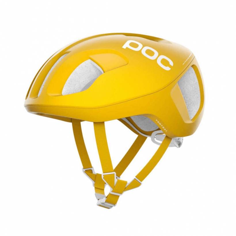 POC Ventral SPIN Yellow Helmet