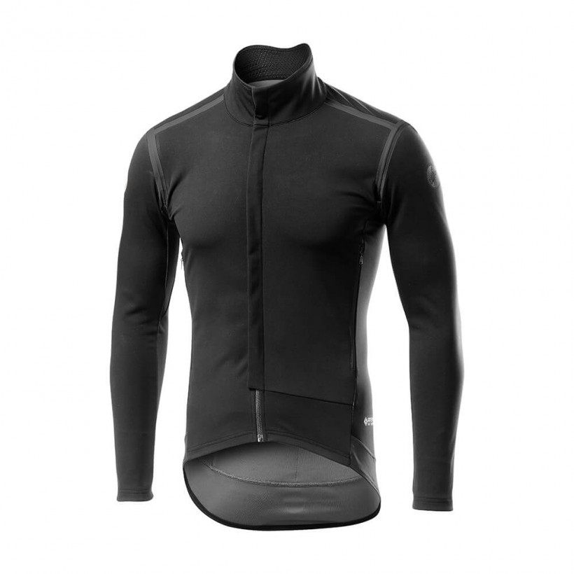 Castelli Perfetto RossoCorsa Black Jacket Man