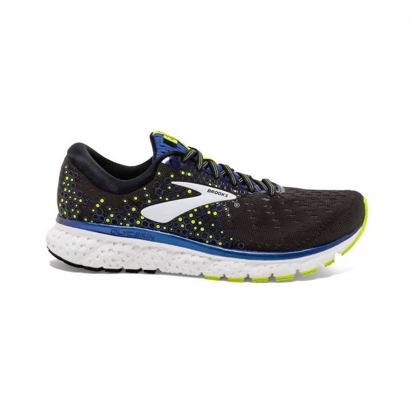 Brooks Glycerin 17 Schuhe Schwarz Blau Gelb SS19