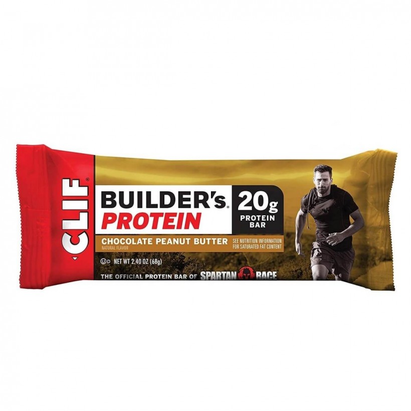 Clif Bar Energy Bar - Builders Chocolate Peanut Butter Protein Bars - unit