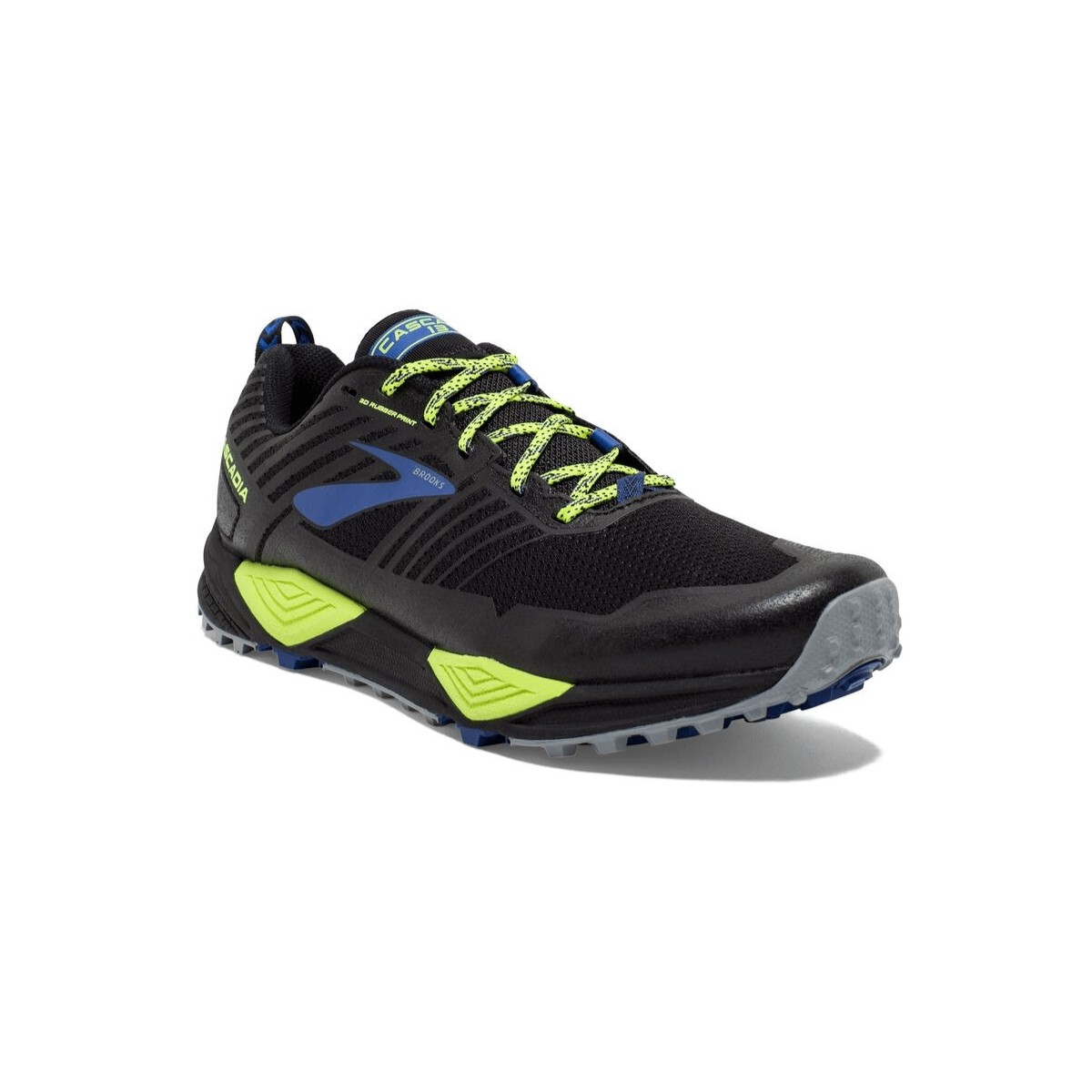 Brooks Cascadia 13 Negro Azul Nightlife