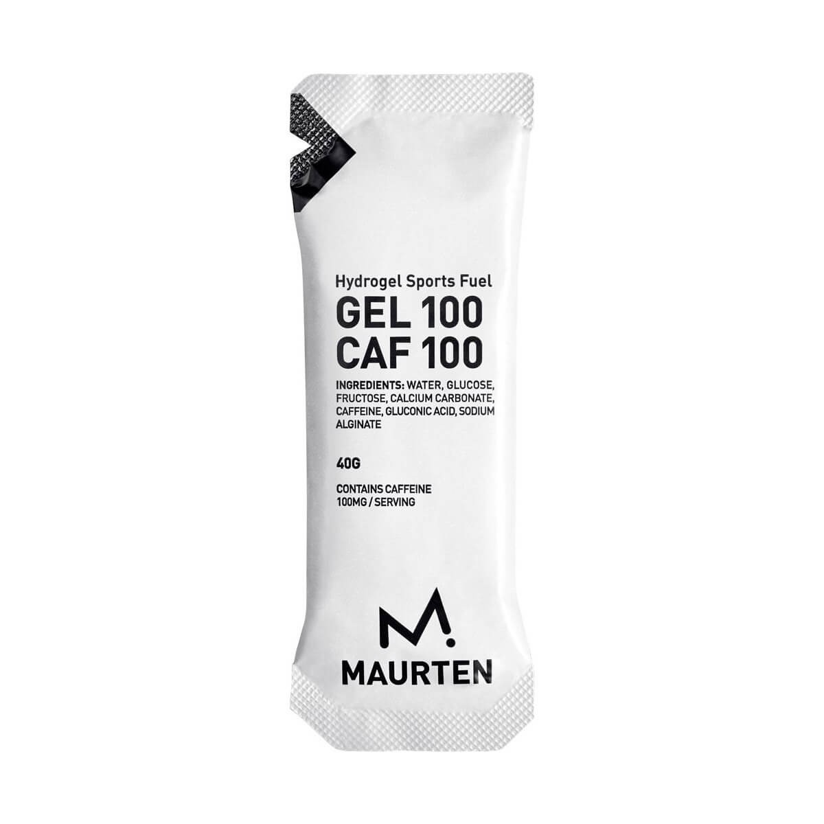 Kapsel 5  günstig Kaufen-Maurten Gel100 Caf100 40g. Maurten Gel100 Caf100 40g <![CDATA[Maurten Gel100 Caf100 40g Energie in einem natürlichen Hydrogel eingekapselt. Jedes Gel enthält 100 ml Koffein und 25 Gramm Kohlenhydrate. Gebaut mit 7 Zutaten - keine Farbstoffe, keine Konse