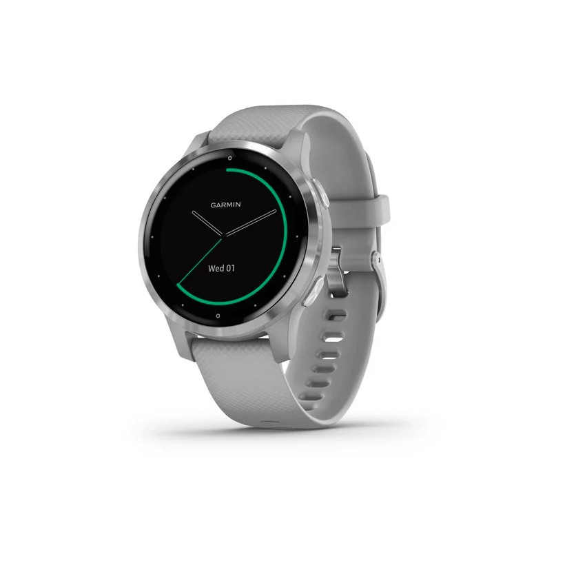 Garmin Vivoactive 4S Grey with silver Hardware