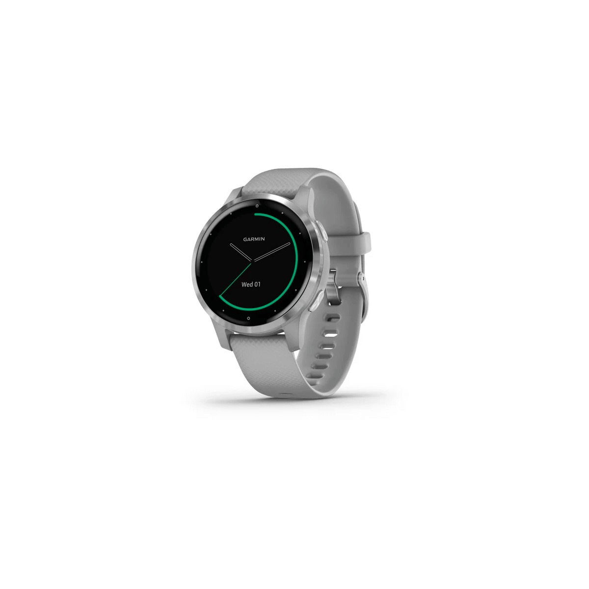 Garmin Vivoactive 4S Powder Grey with Silver Hardware