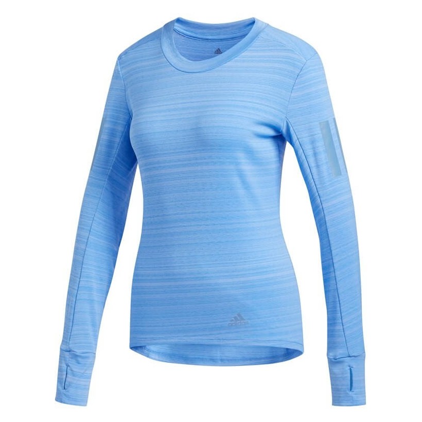 Adidas Rise Up N Run Blue AW19 Woman Shirt