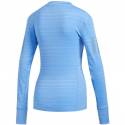 Camiseta Adidas Rise Up N Run Azul OI19 Mujer