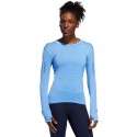 Camiseta Adidas Rise Up N Run Azul OI19 Mujer