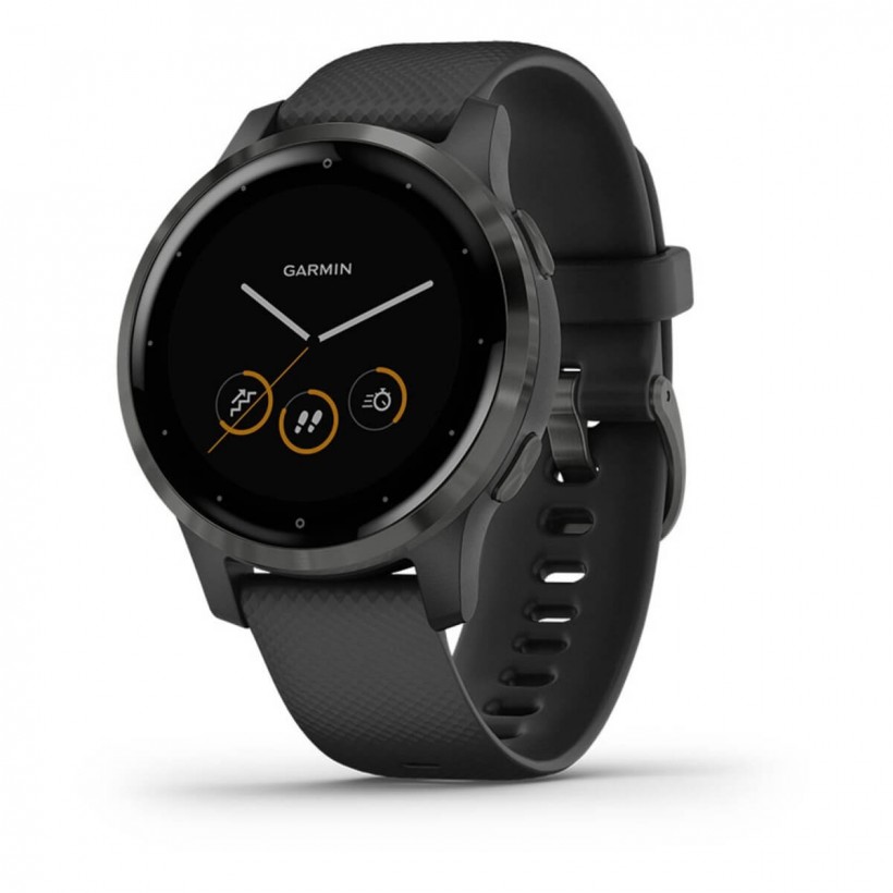 Garmin Vivoactive 4S Black with Gray Buckle