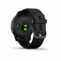 Garmin Vivoactive 4 Preto com fivela cinza