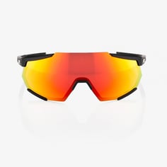 Óculos 100% Soft Tact Preto - Lente Espelho Multicamada Hiper Vermelho 2