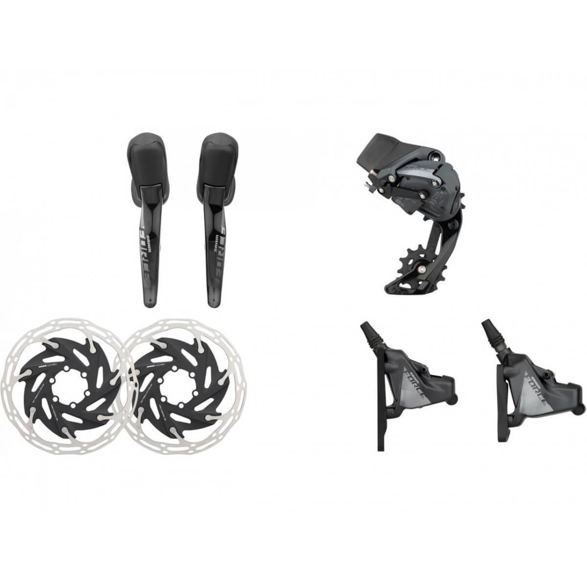 SRAM Force eTap AXS HRD FM for 1x12 speed gearshift group set