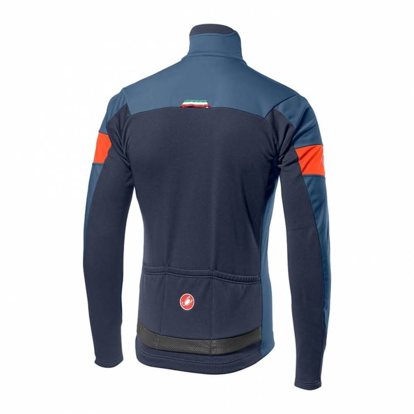 Castelli Kurtka Przejściowa Szaro Pomarańczowa