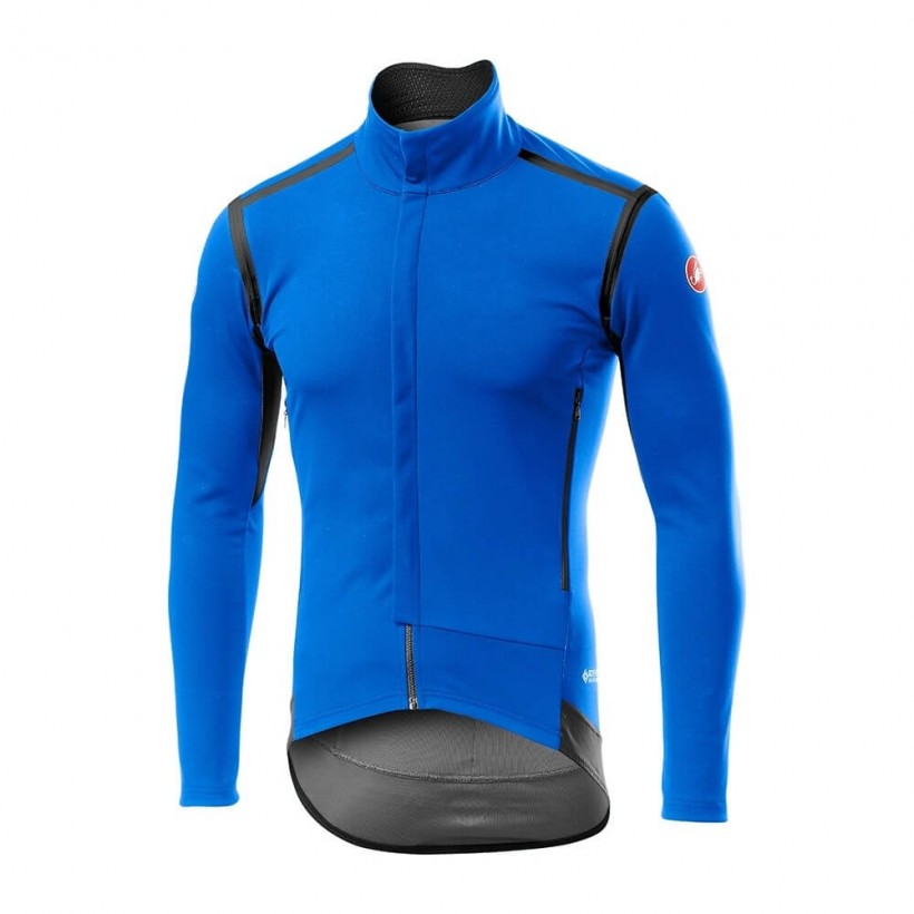 Castelli Perfetto Ros Blue Drive Men's Jacket