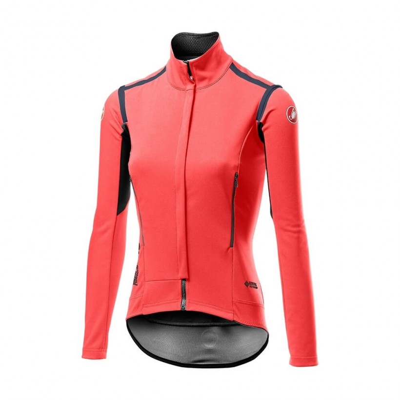 Castelli Perfetto Ros Coral Woman Jacket