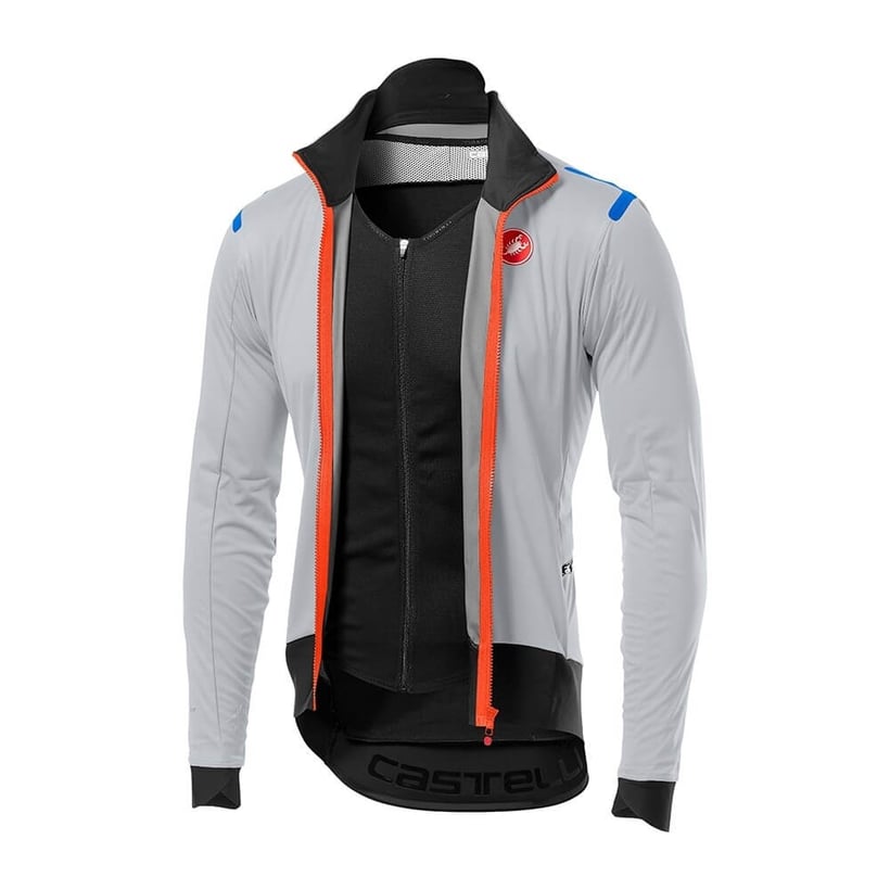 Castelli Alpha Ros Light Gray Men's Jacket