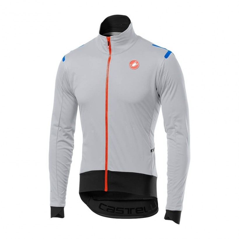 Castelli Alpha Ros Hellgraues Herren-Trikot