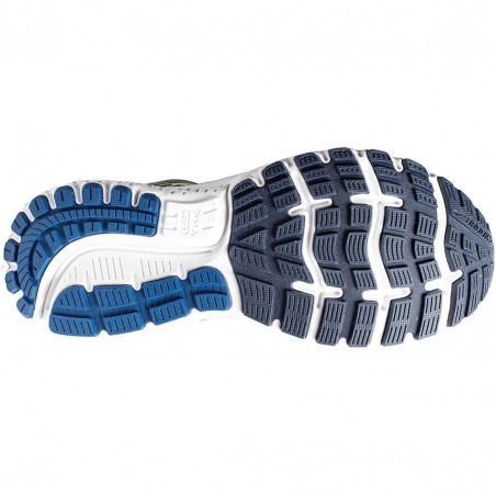 Scarpa da uomo Brooks Ghost 12 Blu Giallo AW19